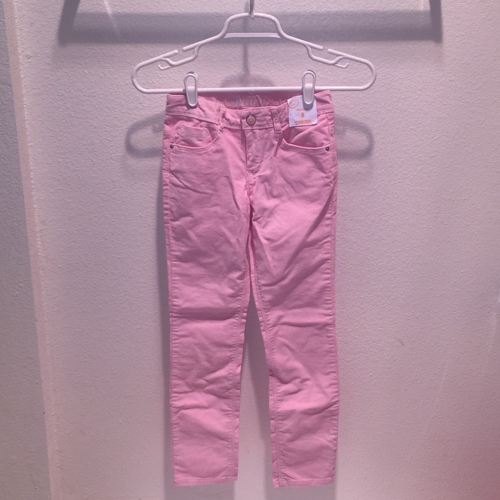 NWT Gymboree Girl’s Pink Shimmery Corduroy Pants